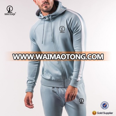 Wholesale uk vintage tracksuit high quality 100% tracksuit fabric jogging suit for men